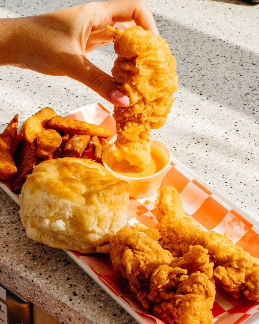 Tenders and Biscuit